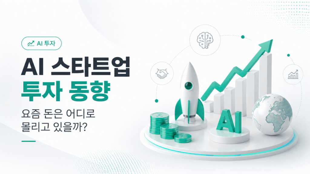 AI 스타트업 투자 동향: 요즘 돈은 어디로 몰리고 있을까?